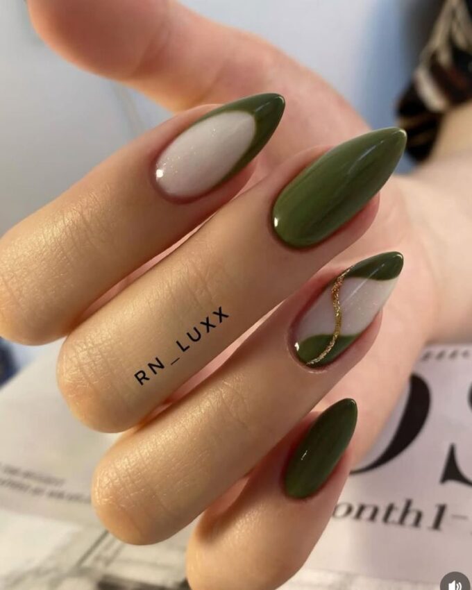 Ongles d’automne, ongles verts